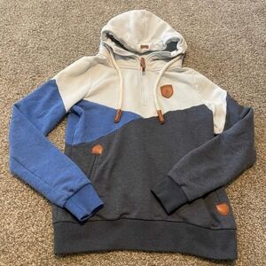 Wanakome Roxy half zip pullover hooded M outdoor performance casual comfy hiking